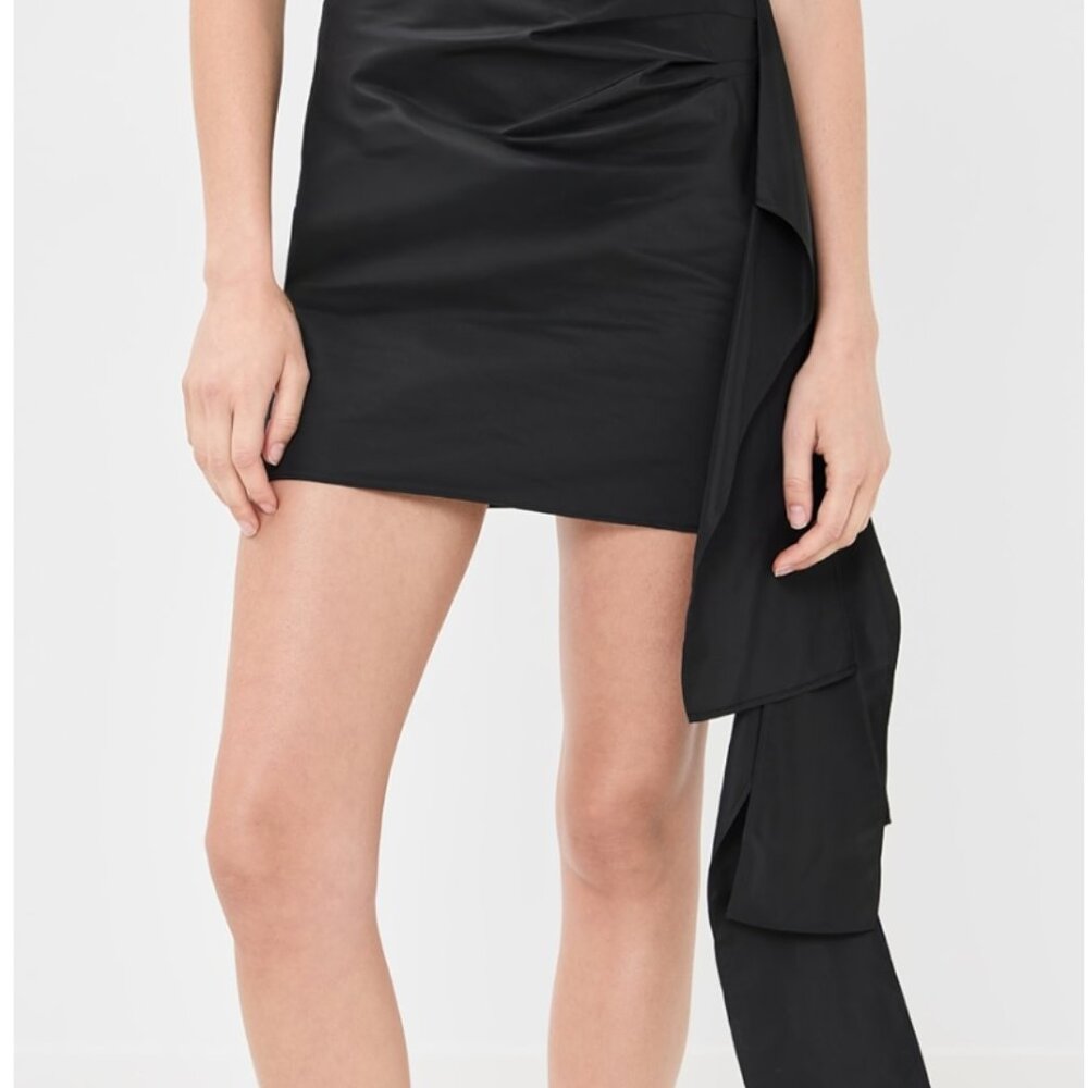 Tibi Sporty Nylon Ribbon Skirt